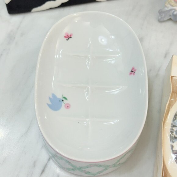 Vintage Cat Bundle, Soap Art, Soap Dish, Cat Frame & Picture - Picture 5 of 15